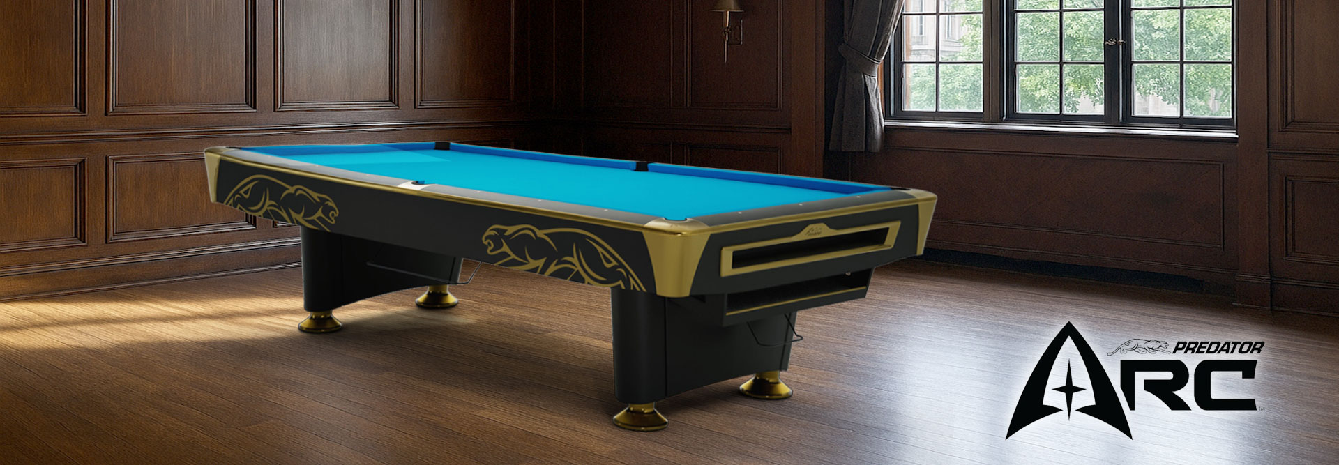 Banner Arc Pool Table Predator