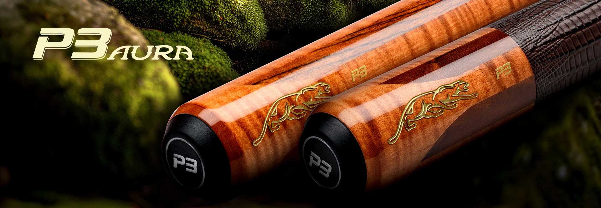 Banner P3 Aura pool cues
