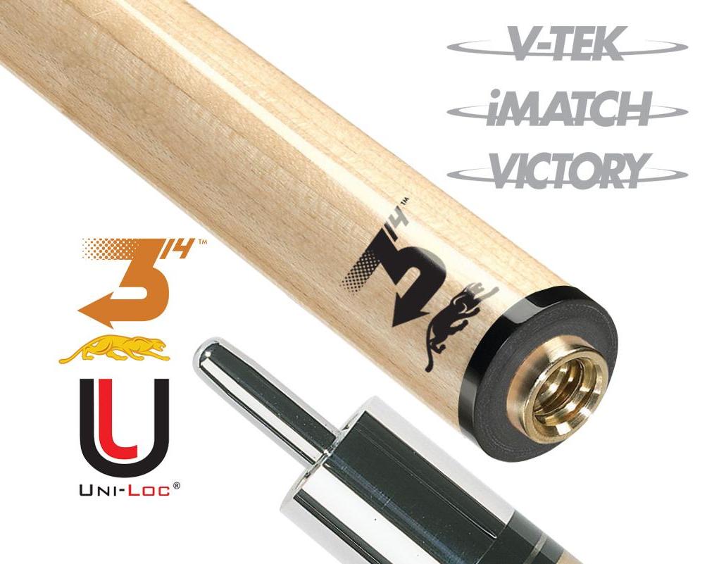 Predator 314³ Cue Shaft Uni-Loc 3. Gen 2015 (P3 Series) for Sale