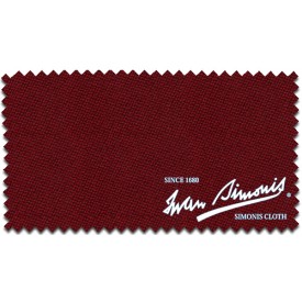 Billardtuch Simonis 860 165cm Burgundy