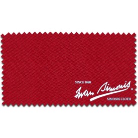 Simonis Pool Felt 860 165 cm red