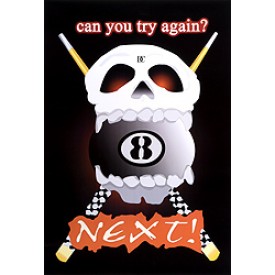 Billard Poster- Can you try again