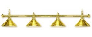 Billardleuchte Evergold 4-flammig