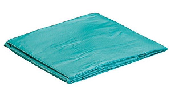 Abdeckplane PVC grün 9ft mit Gummizug