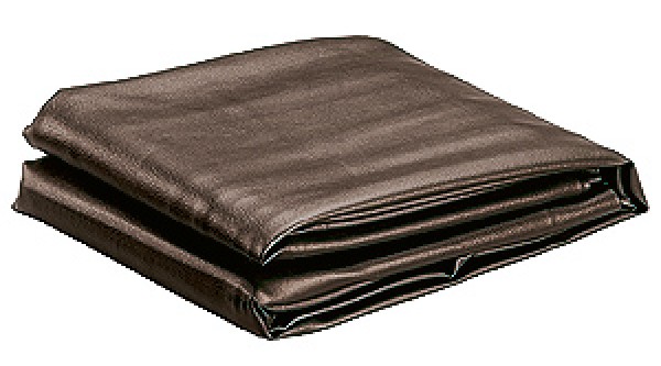 Abdeckplane Vinyl braun 8ft