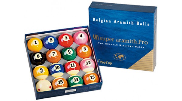 Aramith Super Pro TV Poolkugeln 57,2mm