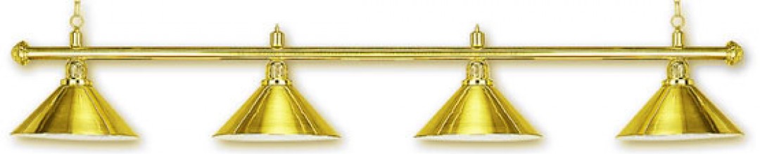 Billardleuchte Evergold 4-flammig