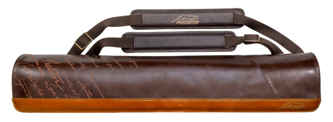 Queuetasche Predator Legacy 2/4 Leder Dunkelbraun,