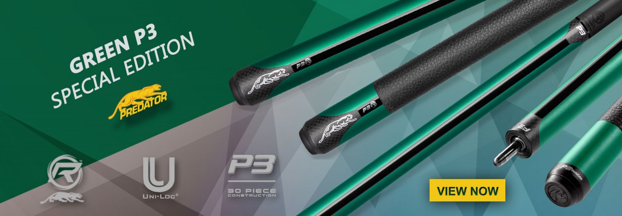 P3 Special edition pool cue predator