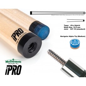 McDermott i-PRO Original Queue-Oberteil 3/8"x10 Joint, 12,5 mm 