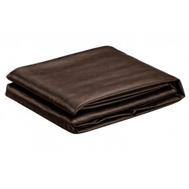 Abdeckplane Vinyl braun 8ft