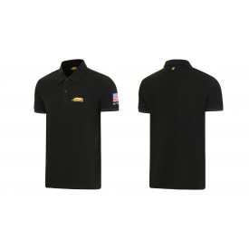 Predator USA Flag Polo Yellow Cat Black S-XXL  