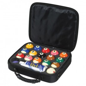 Ballcase with Aramith Poolball set Super Pro TV 57,2mm 