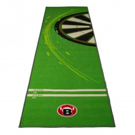 BULL'S Carpet Mat “120” Green – Textile Dart Mat
