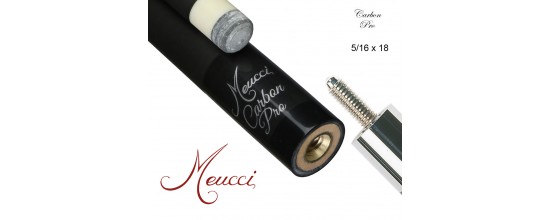 Meucci CARBON Queueoberteil 12,50 mm, 5/16x18 schw