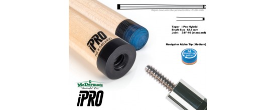 McDermott i-PRO Original Queue-Oberteil 3/8"x10 Jo