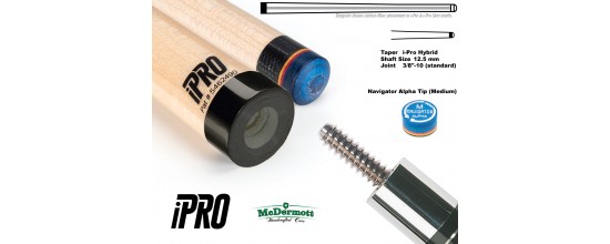 McDermott i-PRO Original Queue-Oberteil 3/8"x10 Jo