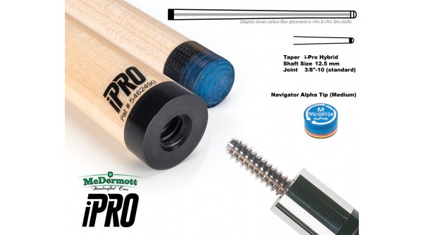 McDermott i-PRO Original Queue-Oberteil 3/8"x10 Jo