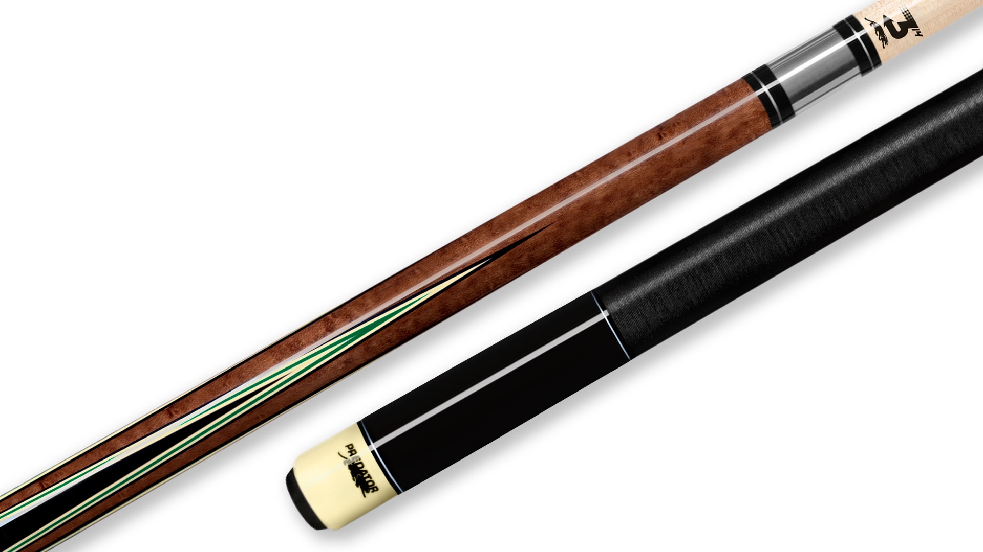 Change Your Game! Pool Cue 13 MM Tip Irish Linen Wrap Buy Now Get Free Shipping 