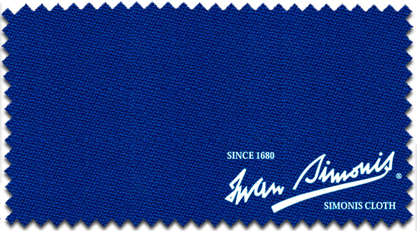 Billardtuch Simonis 760 165 cm Königs blau