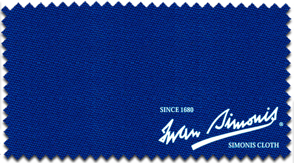 Simonis Pool Felt 760 165 cm Royal Blue for Sale at Beckmann Billiards Shop