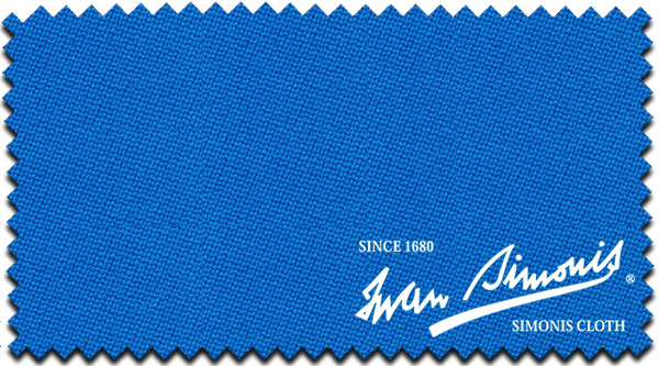 Billardtuch Simonis 860 HR Tournament Blue 165 cm