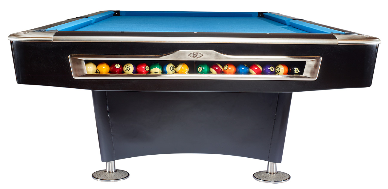 Olio pool table 4809 mattblack 8ft for Sale at Beckmann Billiards Shop