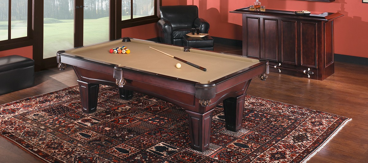 Billiard Table Pool Brunswick Allenton Cherry 7ft For Sale At