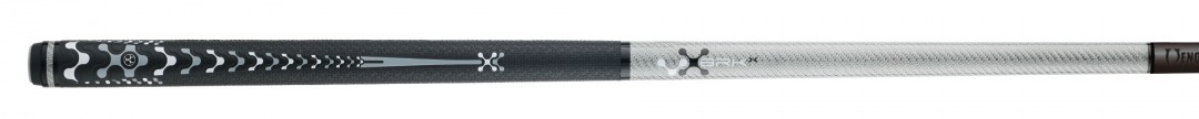 Break/Jump Queue Poison VX Grau/Schwarz mit Venom Carbon Fiber Oberteil, Radial