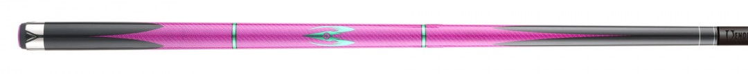 Poison Maelith Billardqueue Pink/Schwarz, Venom Carbon-Oberteil 