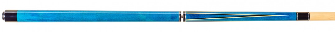 Break/Jump Billardqueue Palm Sky-Blue – Quick Joint, Ahorn Oberteil 13 mm