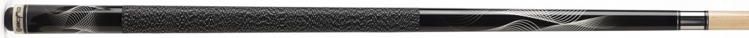 Billiard Pool Cue Cyber BKG-5 black,  Linen wrap