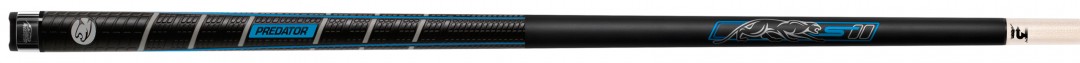Billardqueue Predator Sport 2 Amp SW Schwarz, Uni-Loc 314-3 Oberteil, Sport Griff