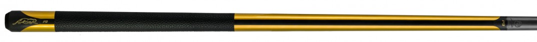 Billardqueue Predator P3 Gold Metallic, Revo Oberteil, LL Leather Luxe Griffband, Uni-Loc 
