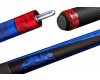 Pool Cue Predator SP2 REVO USPBS Blue Curly Maple, Uni-Loc