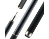Pool Cue Predator 10K Black, Leather Wrap