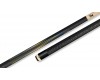 Pool Cue Predator 8 Point Sneaky Pete SP8 BC Leather Wrap, Black/Curly/Blue Points, 314-3 Shaft, Uni-Loc