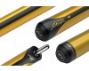 Billardqueue Predator P3 Gold Metallic, Revo Oberteil, NW Ohne Griffband, Uni-Loc 