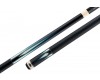 Billardqueue Predator True Splice 16 Ebenholz Blau/Türkis, LE, Ledergriff, Radial Joint