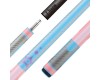 Poison Candy Sugar Billardqueue Pink/Hellblau, Venom Carbon-Oberteil 