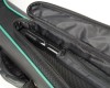 Hard cue case McDermott sport, black/green, 3x5 backpack-style shoulder straps