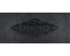 Billardtisch Abdeckplane 9ft schwarz mit Brunswick Logo