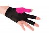 Billard Handschuh Predator Second-Skin, Pink/Schwarz, XXS-XXL, linke Hand