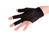 Billard Handschuh Predator Second-Skin, Schwarz/Gelb,  rechte Hand
