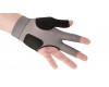 Billard Handschuh Predator Second-Skin, Schwarz/Grau, S-XXL, linke Hand