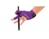 Billard Handschuh Predator Second-Skin, Lila/Grau, XXS-XXL, linke Hand