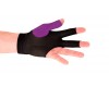 Billard Handschuh Predator Second-Skin, Lila/Grau, XXS-XXL, linke Hand