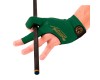 Billard Handschuh Predator Second-Skin, Grün/Gold, XXS-XXL, linke Hand