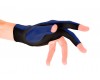 Billard Handschuh Predator Second-Skin, Blau/Weiß, XXS-XXL, linke Hand
