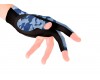 Glove Predator Second-Skin, Blue/Teal Camo, XXS-XXL, left hand
